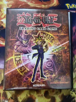 Vintage Yugioh Card Binder 1996 Konami Yu-Gi-Oh! Holds 56 Cards - Image 1