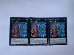 3 x DOOD-EN047 K9-66X ''Jacks'' Super Rare 1st Ed YuGiOh - Image 1