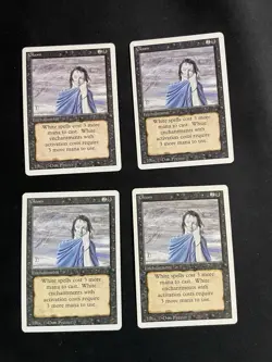 MtG X4 Gloom Revised Magic the Gathering - Image 1