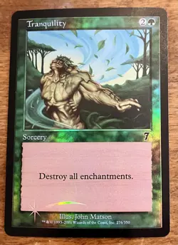 MTG Seventh Edition Tranquility 276/350 NM Foil Common 7th Edition - Image 1