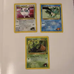 3 Gym Challenge Pokemon Card Bundle NM - Image 1