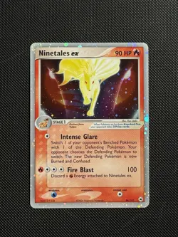 Ninetales ex - Vintage Pokemon TCG Card EX Hidden Legends 96/101 Holo Rare NM - Image 1