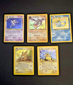 Pokemon Cards Lot of 5 Lot #14 Rare Holos Vintage - Image 1
