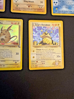 Pokemon Cards Lot of 5 Lot #14 Rare Holos Vintage - Image 3