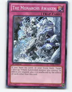 The Monarchs Awaken #LVAL-EN077 1st Edition Yugioh Card - Image 1