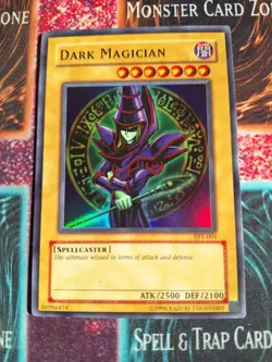 Yu-Gi-Oh! Dark Magician SYE-001 Super Rare Unlimited LP - Image 1