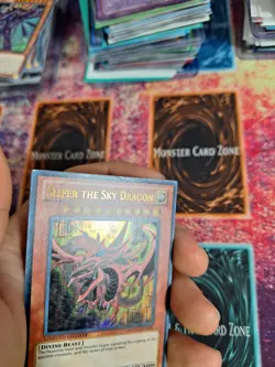 Yu-Gi-Oh! Slifer the Sky Dragon YGLD-ENG01 Limited Ultra Rare NM/LP - Image 3