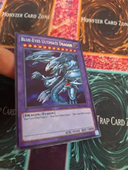 Yugioh Blue-Eyes Ultimate Dragon LCKC-EN057 Secret Rare Unlimited Near Mint - Image 2