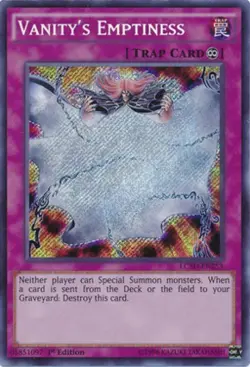 Vanity's Emptiness - LC5D-EN253 - Secret Rare - 1st Edition x1 - Lightly Played - Image 1