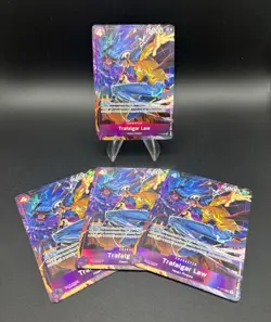 One Piece TRAFALGAR LAW P-093 Illustration Box Vol. 6 Promo (4 Cards)~English - Image 1