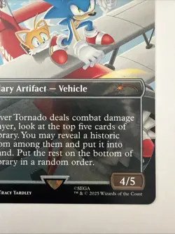 Tornado, Sonic's Biplane - Weatherlight Secret Lair Drop Regular - Image 4