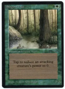 MTG Singing Tree, Arabian Nights, Lightly Played, English - Image 1