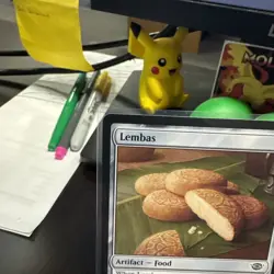 Lembas 2023 Magic The Gathering The Lord of the Rings #243 Free Ship - Image 3