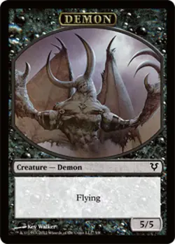 Token - Demon X4 (Avacyn Restored (2012)) MTG (NM) *CCGHouse* Magic - Image 1
