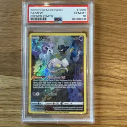 2023 Pokemon Sword And Shield Crown Zenith Fa Mew #GG10 PSA 10 - Image 1