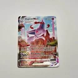 Espeon Vmax 270/264 Fusion Strike Alt Art Secret Rare Holo Pokemon TCG - Image 2
