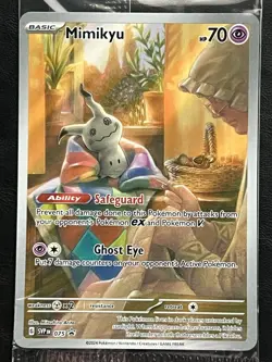 Pokemon Mimikyu Promo Sealed - Paldean Fates - SVP 075 3 - Image 1