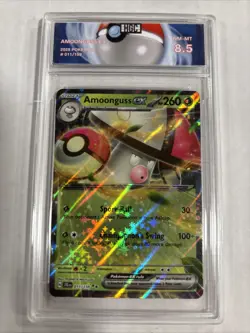 2025 Pokemon Amoonguss Ex #11 HGC 8.5 (sb6) - Image 1