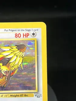 Pokemon TCG Pidgeot 8/64 Jungle Holo Rare HP - Image 3