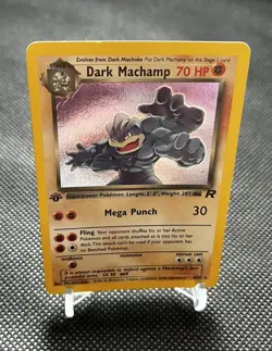 Pokemon TCG Dark Machamp 10/82 1st Edition Team Rocket Holo - Image 3