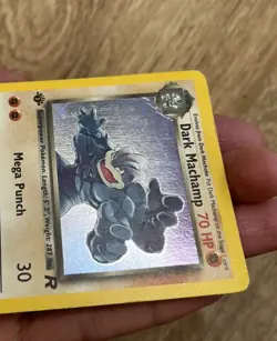 Pokemon TCG Dark Machamp 10/82 1st Edition Team Rocket Holo - Image 5