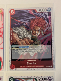 Monkey D. Luffy P-061 ONE PIECE English Promo - ONE PIECE TCG - plus three cards - Image 3