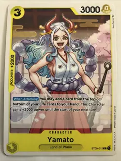 One Piece Starter Deck 9: Yamato ST09-012 NM - Image 1