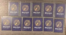 English & Japanese One Piece Tgc 11 Card Lot - SP Sec SR - Image 2