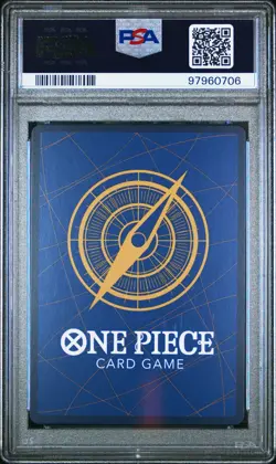 2022 ONE PIECE OP01-ROMANCE DAWN ALTERNATE ART #067 CROCODILE PSA 10 - Image 2