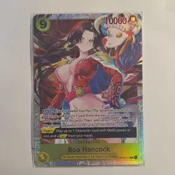 Namco Boa Hancock OP14-112 The Azure Sea's Seven Special Full Art Holo Character - Image 1