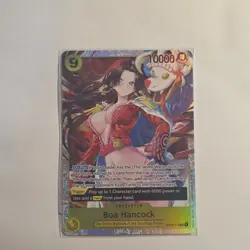 Namco Boa Hancock OP14-112 The Azure Sea's Seven Special Full Art Holo Character - Image 2