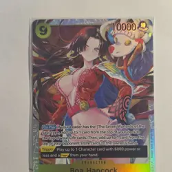 Namco Boa Hancock OP14-112 The Azure Sea's Seven Special Full Art Holo Character - Image 3