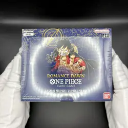 One Piece Card Game Romance Dawn Booster Box OP-01 (White Bottom) sealed - Image 1