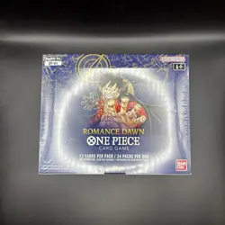 One Piece Card Game Romance Dawn Booster Box OP-01 (White Bottom) sealed - Image 3