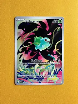 Bulbasaur | 133/132 | Illustration Rare Card | Mega Evolutions | Pokemon NM - Image 1