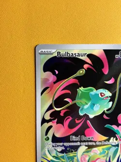 Bulbasaur | 133/132 | Illustration Rare Card | Mega Evolutions | Pokemon NM - Image 3