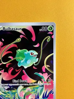 Bulbasaur | 133/132 | Illustration Rare Card | Mega Evolutions | Pokemon NM - Image 4