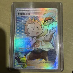 Sophocles Full Art Trainer 146/147 Burning Shadows Pokemon Card - Image 1