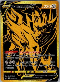 Zamazenta V SWSH077 SWSH: Sword & Shield Promo Cards - Pokemon Card - NM - Image 1