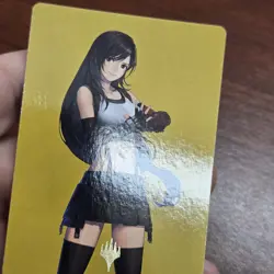 Tifa, Martial Artist Art Card (Gold-Stamped Planeswalker Symbol) Final Fantasy - Image 5