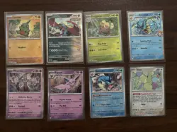Pokemon TCG 8 Mixed Card Lot - NM - Image 1