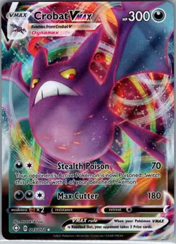 Crobat VMAX 045/072 Shining Fates - Pokemon Card - NM - Image 1