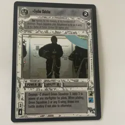 Star Wars CCG SWCCG Tycho Chlchu Death Star II 2 DS2 Card Rare NM/LP - Image 1