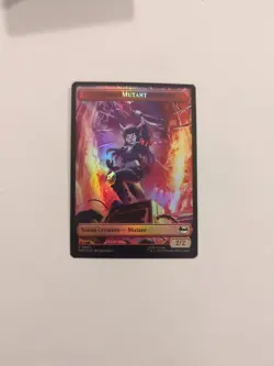 Mutant (0007) Mutagen (0009) Token *FOIL* Teenage Mutant Ninja Turtles NM MTG - Image 1