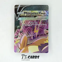 Morpeko V-Union SWSH287-290 Black Star Promo Pokemon Set of 4 - Image 2