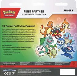 Pokemon TCG First Partner Illustration Collection X3 Series 1 PRESALE 20/03 - Image 4