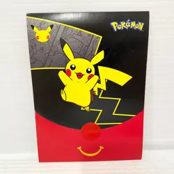 Pokemon 2021 McDonald's Happy Meal 25th Anniversary Promo Booster Pack - New - Image 1