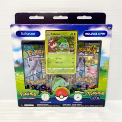 Pokemon Go Bulbasaur Pin Collection - Pokemon TCG - Sealed Box - Image 1