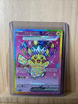 Pokemon TCG Pikachu ex 277/217 Ascended Heroes Special Illustration Rare NM - Image 1