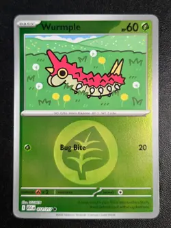 Pokemon TCG Wurmple (Energy Symbol Pattern) Ascended Heroes 011/217 NM - Image 1